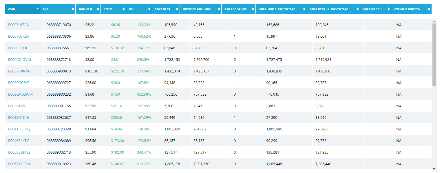 SupplySpy Bulk Analyzer Tool