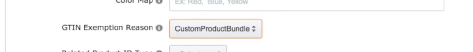 Amazon GTIN exemption